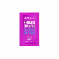 Happy Hair Keratin Shampoo шампунь без SLSSLES Саше 10 мл