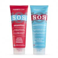 HAPPY HAIR SOS ШАМПУНЬ + КОНДИЦИОНЕР КОМПЛЕКТ