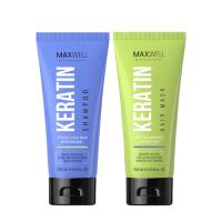 Комплект для домашнего ухода MAXWELL Keratin шампунь + маска 250:250 мл