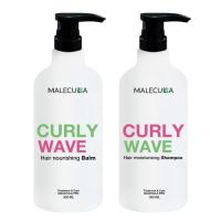 Набор Malecula Curly Wave для кудрявых волос шампунь + кондиционер 300300 мл