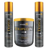 Набор для глубокого увлажнения волос SoupleLiss Triplox