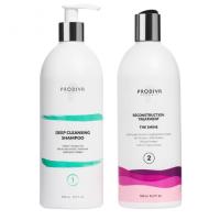 Комплект Маска-реконструктор PRODIVA Reconstruction Treatment THE SHINE + ШГО 500500 мл