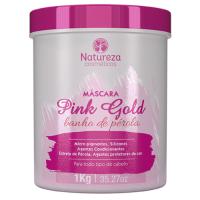 Маска-глянец для волос NATUREZA Pink Gold 1000 ml