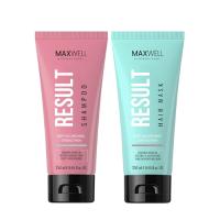 Комплект для домашнего ухода MAXWELL Result шампунь + маска 250:250 мл