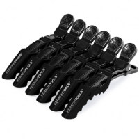 Зажимы пластиковые Keratin Tools 6 шт Черные 