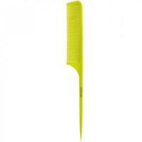 Расчёска карбон с хвостиком Keratin Tools - салатовая