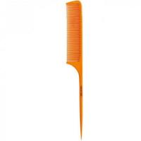 Расчёска карбон с хвостиком Keratin Tools - оранжевая