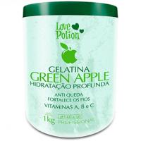 Коллагеновый восполнитель LOVE POTION Gelatina Green Apple 1000 ml