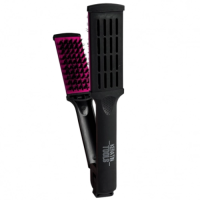 Keratin Tools Расческа зажимная с жёсткой щетиной М2 - черная