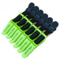 Зажимы пластиковые Keratin Tools 6 шт Зелёные