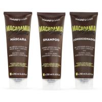 HAPPY HAIR MACADAMIA MOIST ШАМПУНЬ + КОНДИЦИОНЕР + МАСКА КОМПЛЕКТ 250250250 МЛ2