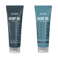 Комплект для домашнего ухода ZOOM Hemp Oil Shampoo 250 ml + Mask 250 ml