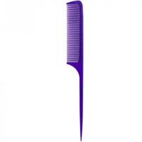 Расчёска карбон с хвостиком Keratin Tools - фиолетовая