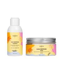 Комплект PRODIVA Sun Defend Солнечная защита шампунь + маска 100100 мл