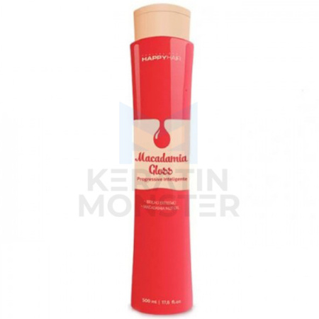 Happy Hair Macadamia Gloss кератин 500 мл