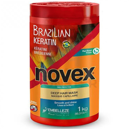Novex Brazilian Keratin суперфуд маска 1000 гр
