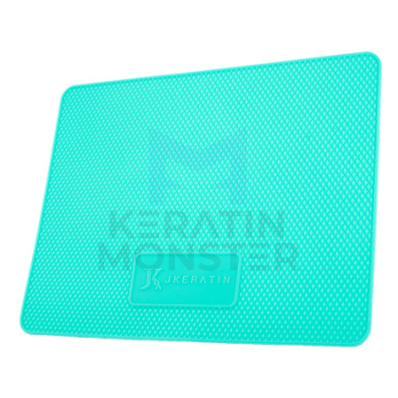 Силиконовый термостойкий коврик JKeratin, зеленый