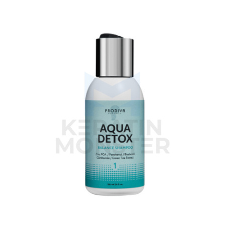 Шампунь-детокс деликатный PRODIVA  Aqua Detox Balance Shampoo 100 мл 