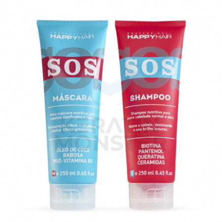HAPPY HAIR SOS ШАМПУНЬ + МАСКА КОМПЛЕКТ