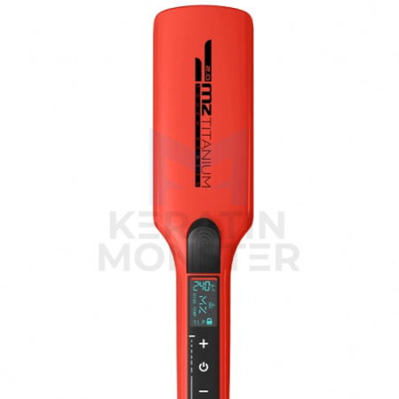 MZ Titanium 2.0 красный, черные пластины, глянец