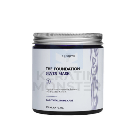 Маска для осветленных волос PRODIVA The Foundation Silver Mask 250 мл