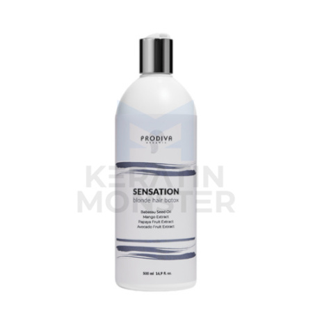 Ботокс для осветленных волос с тонирующим эффектом PRODIVA Sensation Blonde Hair Botox 500 мл