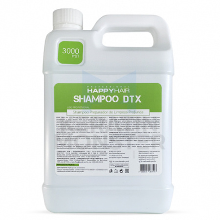 Happy Hair Shampoo DTX шампунь глубокой очистки 3000 мл