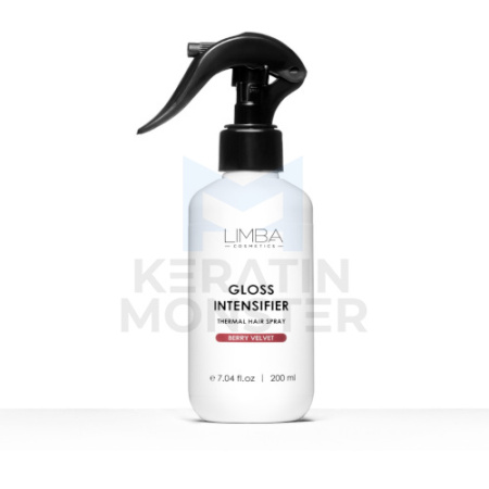 Спрей-термозащита для блеска волос Limba Cosmetics Gloss Intensifier Thermal Hair Spray 200 мл