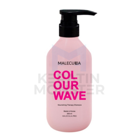 Питательный шампунь для волос Malecula Colour Wave 300 мл