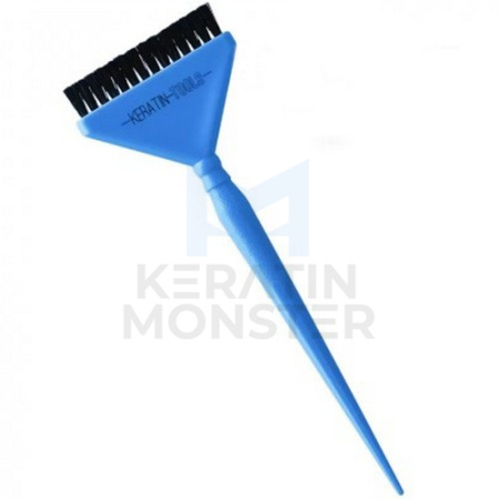 Кисть для кератина Model T Keratin Tools Голубая