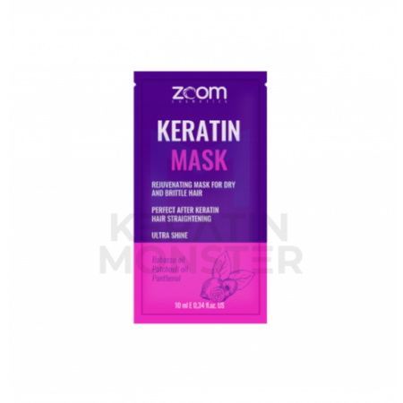 Маска глубокого кондиционирования ZOOM Keratin Mask Саше 10 мл