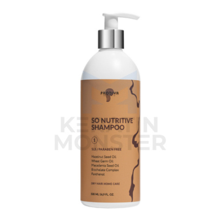 Шампунь для ухода за сухими волосами PRODIVA So Nutritive Shampoo 500 мл