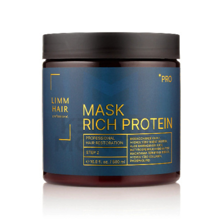 Восстанавливающая протеиновая маска для волос Limm Hair MASK RICH PROTEIN 500 мл