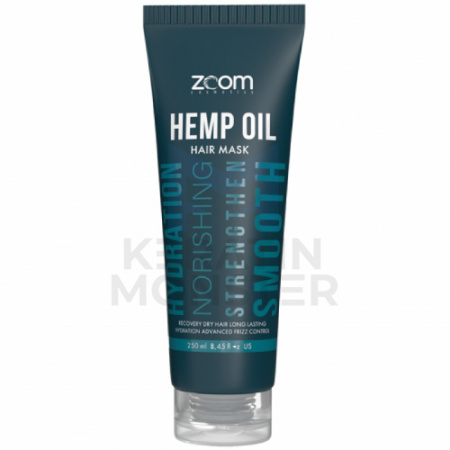 Маска глубокого кондиционирования ZOOM Hemp Oil Mask 250 ml