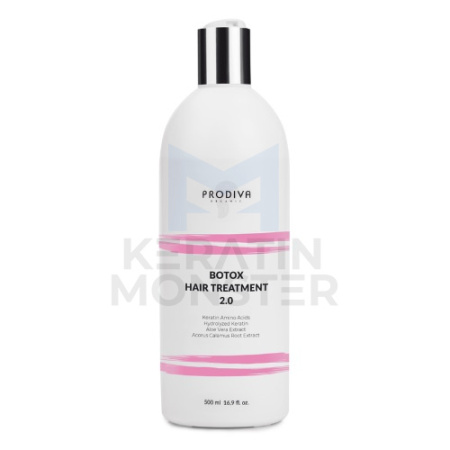 Глянцевый ботокс для волос PRODIVA Botox Hair Treatment 2.0 500 мл