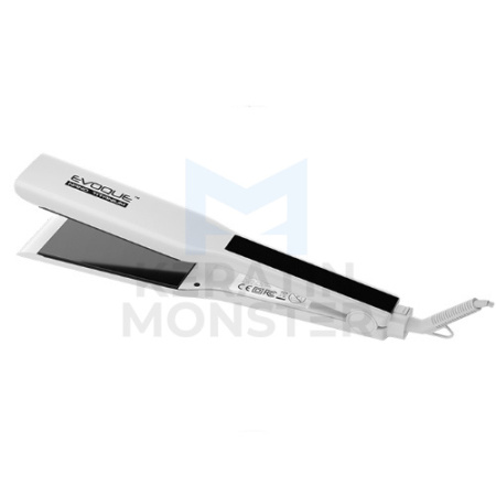 Щипцы-выпрямители с широкими пластинами EVOQUE WHITE TouchScreen Nano Titanium Wide
