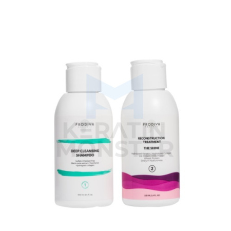Комплект Маска-реконструктор PRODIVA Reconstruction Treatment THE SHINE + ШГО 100100 мл