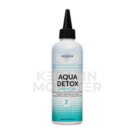 Молочко-детокс успокаивающее PRODIVA  Aqua Detox Sensitive Milk 200 мл  