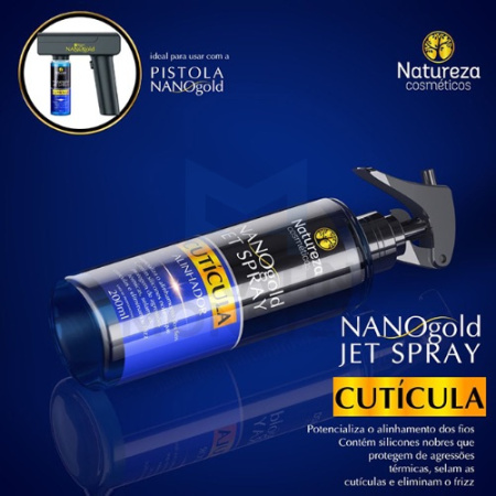 Natureza NANOgold Jet Spray Cuticula 200 мл