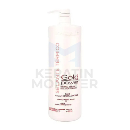 Кератиновый герметик SoupleLiss Gold Power 1000 мл