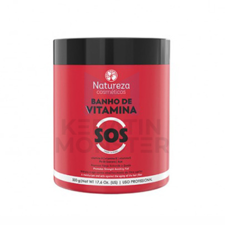 Ботокс SOS-восстановление волос NATUREZA Banho de VITAMINA 500 ml