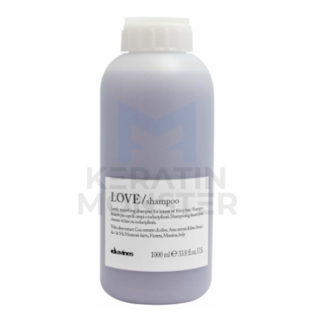 LOVE Шампунь для разглаживания завитка Smoothing Shampoo Davines 1000 мл