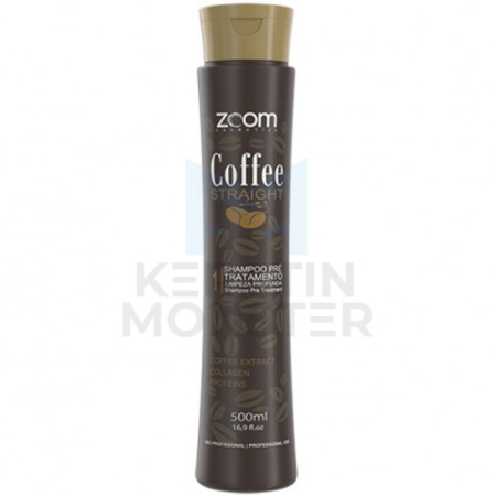 Шампунь для глубокой очистки ZOOM Coffee Straight 500 ml