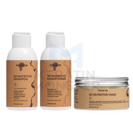 Набор для ухода за сухими волосами PRODIVA SO NUTRITIVE 3х100 мл