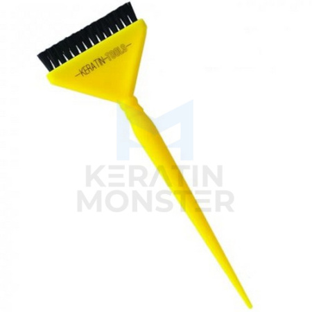 Кисть для кератина Model T Keratin Tools Желтая