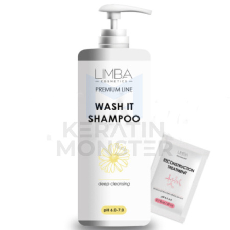 Шампунь глубокой очистки Limba Cosmetics WASH IT Shampoo 1000 мл