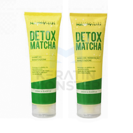 HAPPY HAIR DETOX MATCHA ШАМПУНЬ + МАСКА КОМПЛЕКТ 250250 МЛ