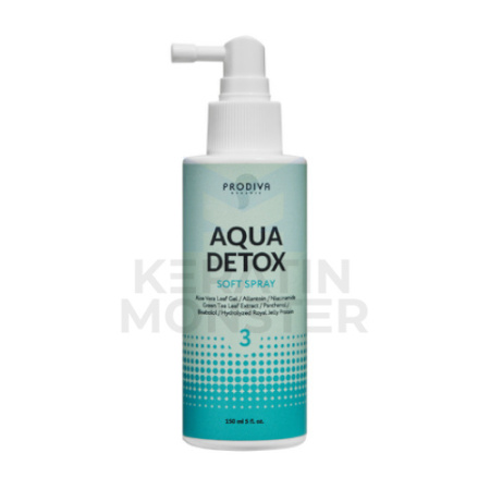 Спрей-детокс для чувствительной кожи головы PRODIVA  Aqua Detox Soft Spray 150 мл