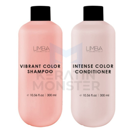 Комплект Limba Cosmetics Vibrant Color шампунь + кондиционер 300:300 мл