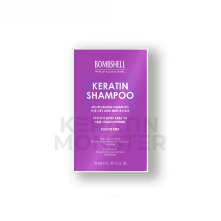 Шампунь-уход BOMBSHELL KERATIN SHAMPOO сашэ 10ml